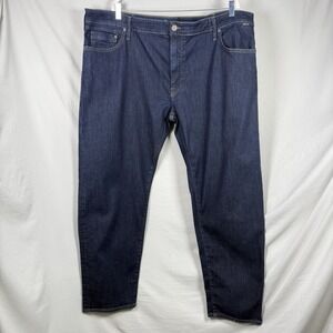 Mavi Jeans Zach Straight Leg Pants Men's Size‎ 46/32 Dark Wash Jeans Stretch